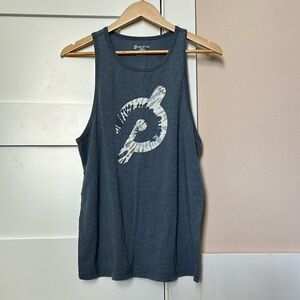 Peloton Tank with Tie-Dye Logo Graphic